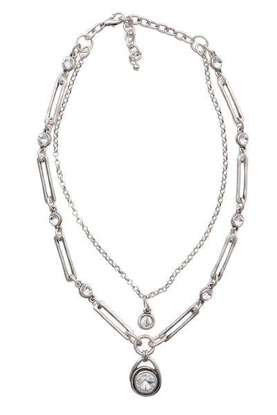Handmade Pewter Necklace - 3817
