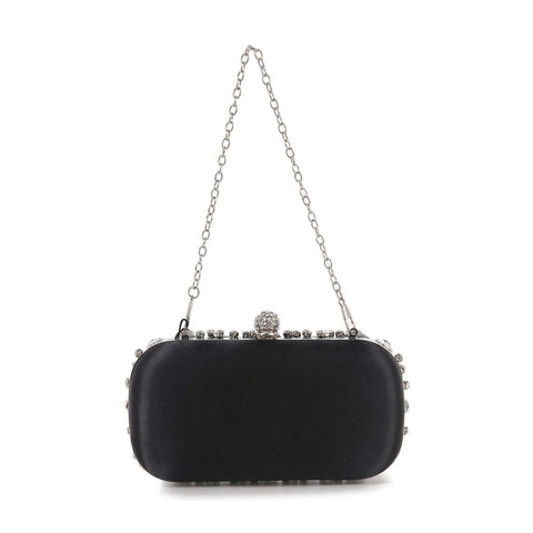Black Retro Evening Bag