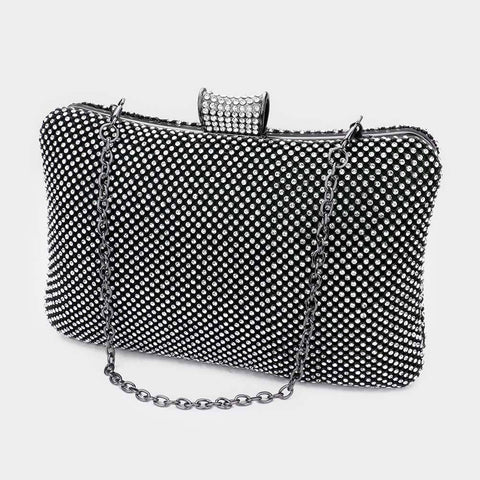 Black Evening Clutch Bag
