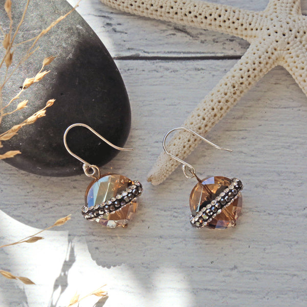 Druzy Crystal Earring