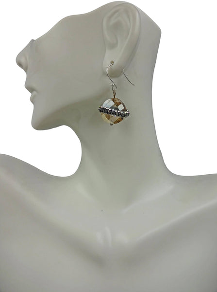 Druzy Crystal Earring
