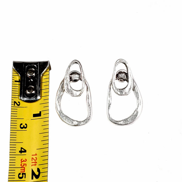 Item # 010-4010A - Pewter Earrings