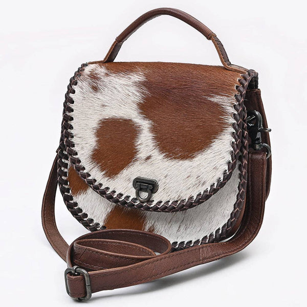 ADBG1221 American Darling Hair-On Cowhide Genuine Leather Western Crossbody Bag: ADBG1221