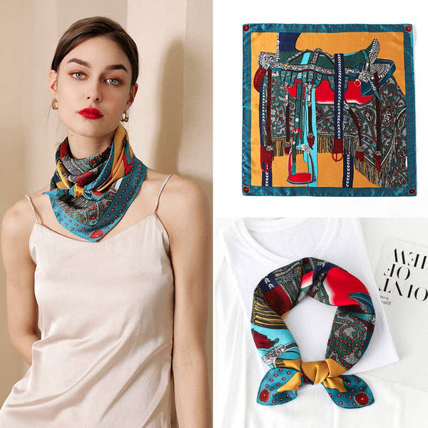 Square Saddle Pattern Scarf