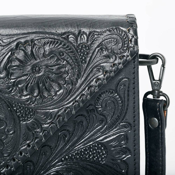 LC-ADBGZ754B Envelope Genuine Western Leather Women Bag