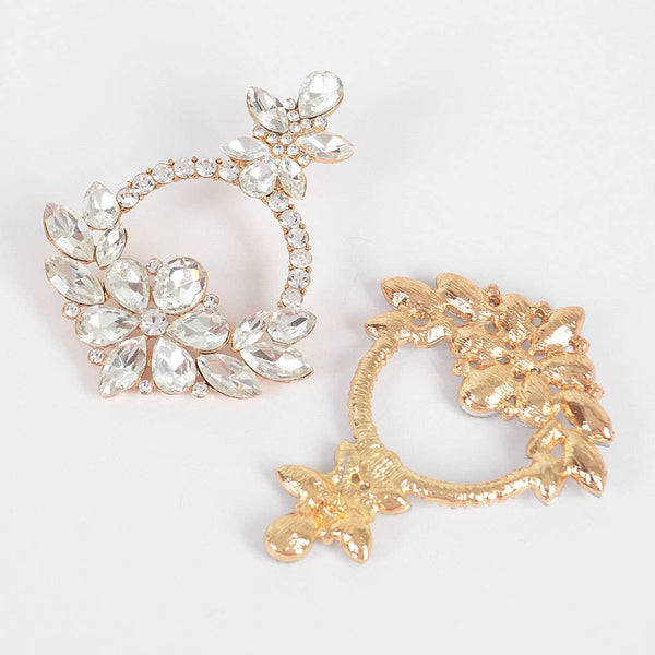 Rhinestone Earring: CLSL