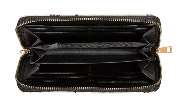 Horses All Over Clutch Wallet