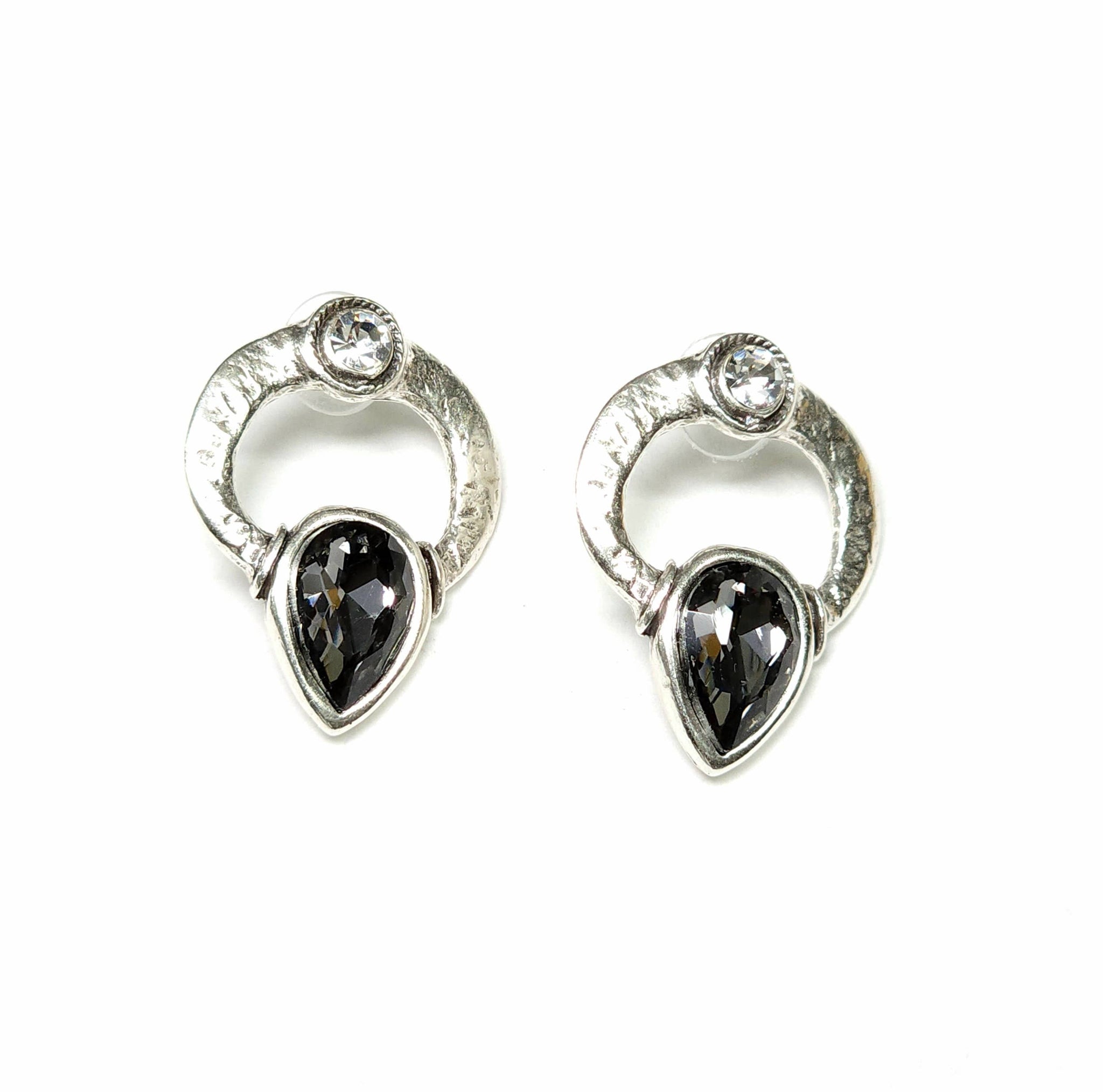 Item # NE-1293G - Pewter Earrings