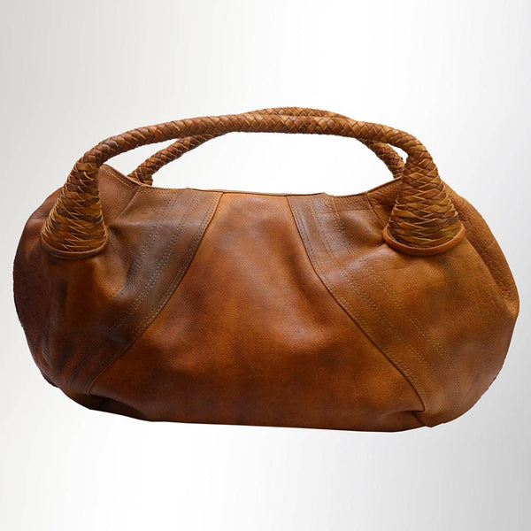 Full Grain Leather Top Handle Bag for Women: ADBGM177