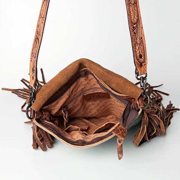 LC-ADBGZ143A Messenger Hair On Genuine Western Leather Women Bag