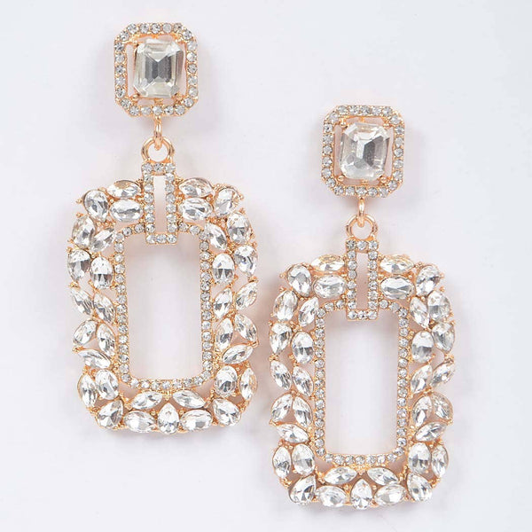 Stone Earring: Multicolor