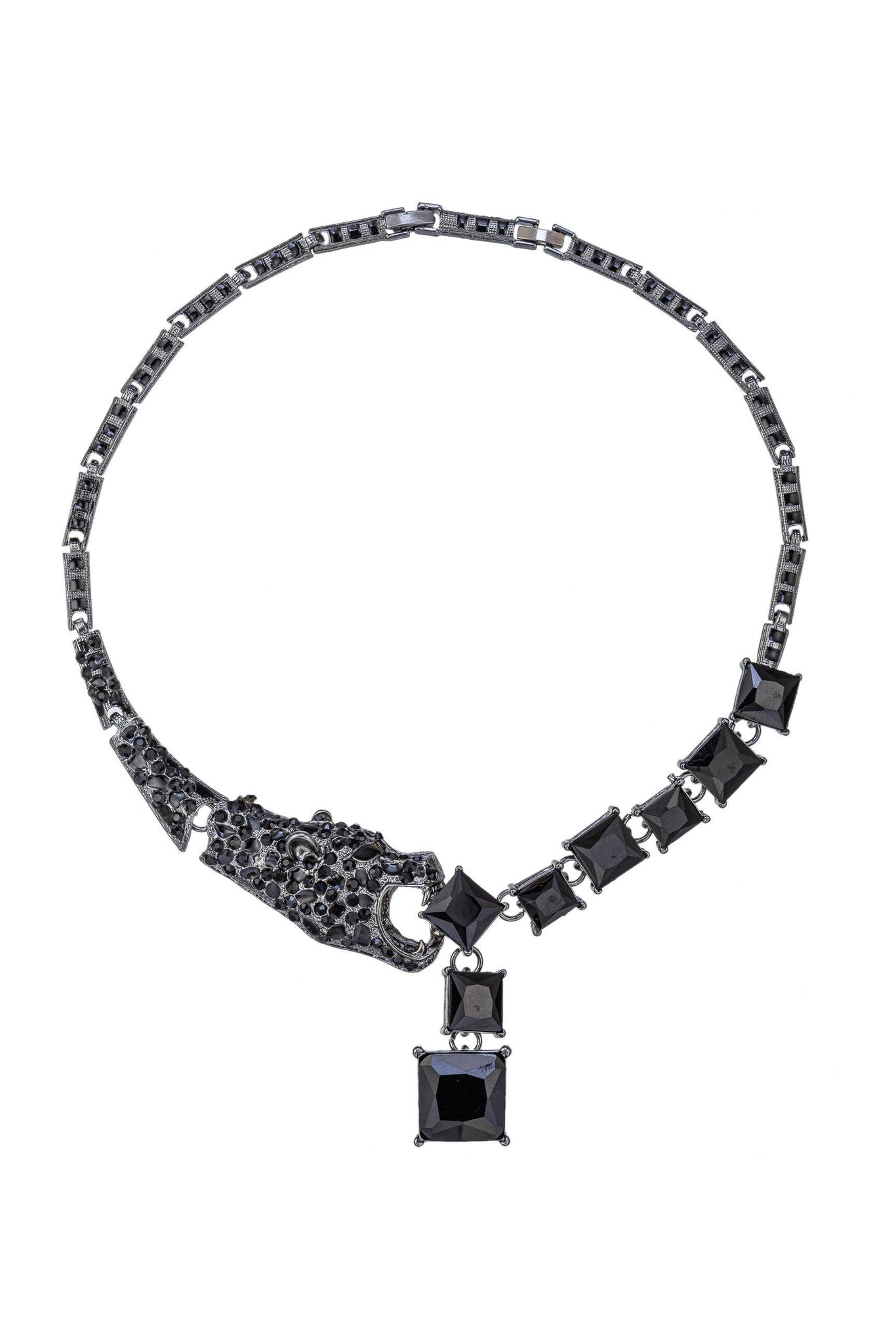 Leopard Necklace - Black