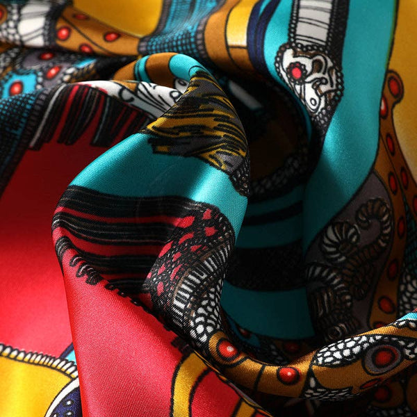 Square Saddle Pattern Scarf