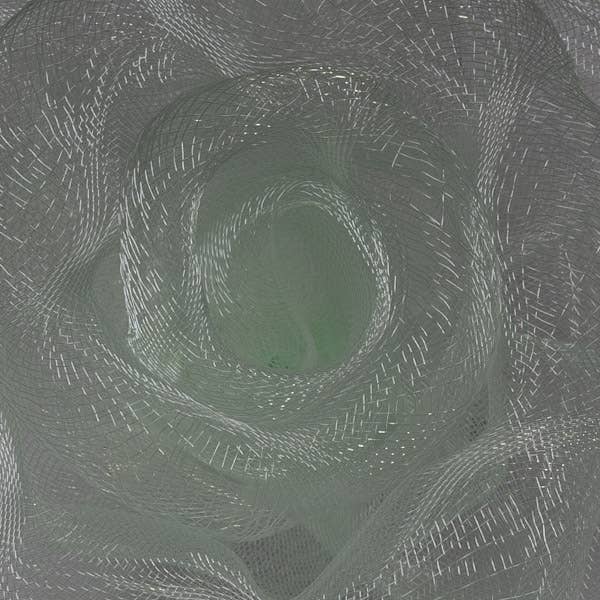 5876H Large Crinoline Rose Bow & Beaded Trim On Headband: BLACK