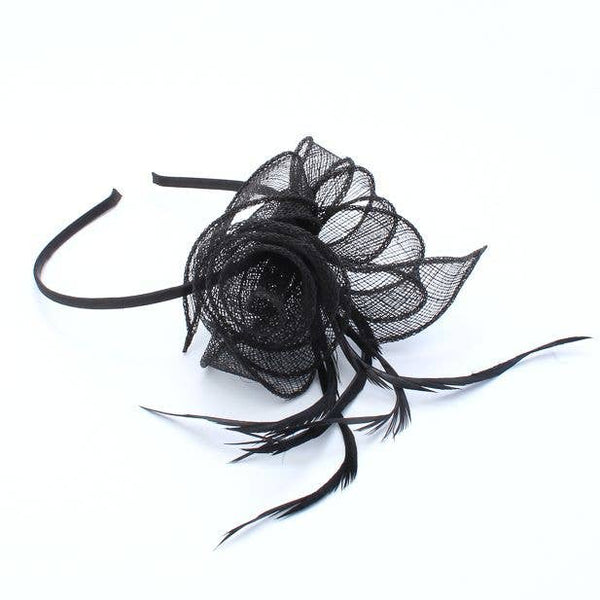 Looped Sinamay Fascinator On An Aliceband