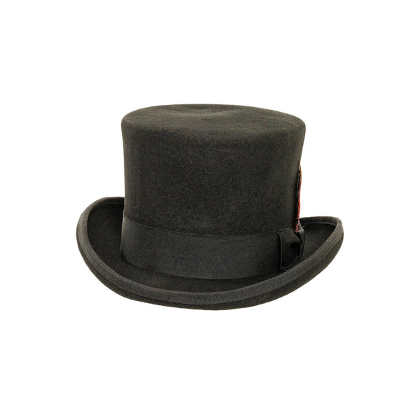 Lightweight Wool Top Hat - Style Majestic: White / LG