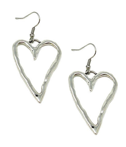 ( G885 )  HEART EARRING