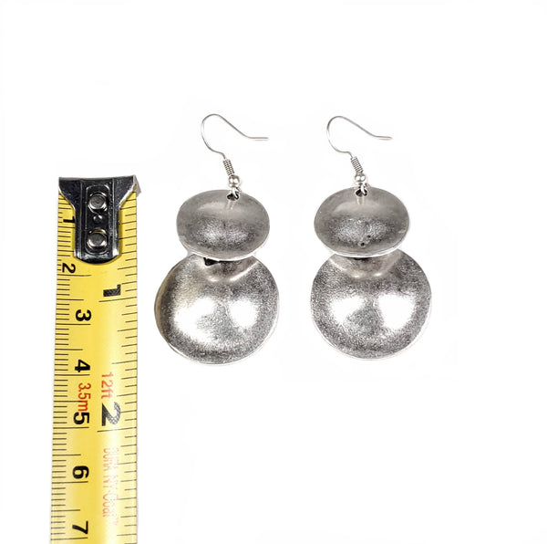 Item # ALL-3169 - Pewter Earrings