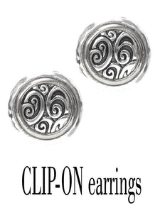 ( #MIX56 )  DESIGNER CLIP ON EARRING
