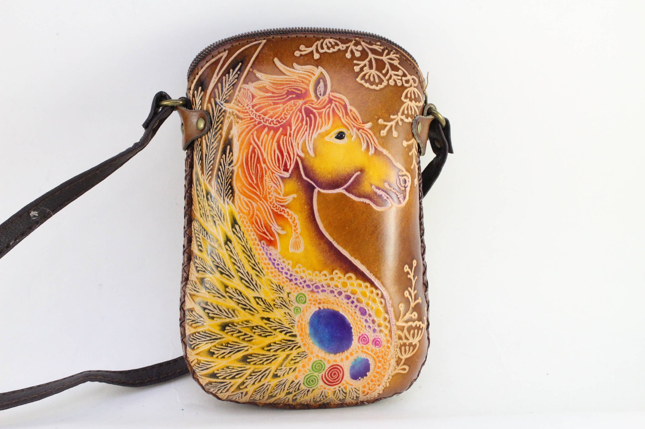 Leather Horse Handbag