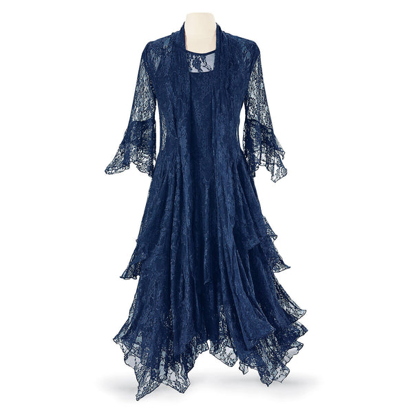 Love Story Lace Jacket: Black / X-Large