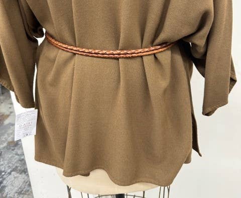 BRAIDED LEATHER BELT