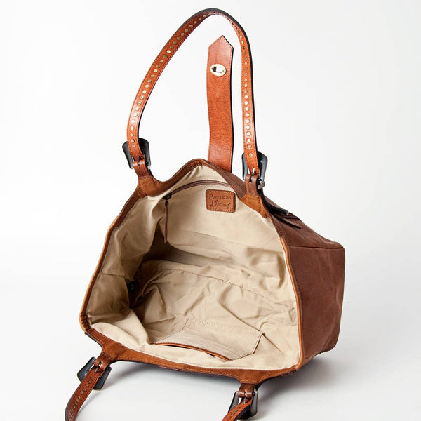 LC-ADBGI169A Tote Genuine Western Leather Women Bag: ADBGI169A