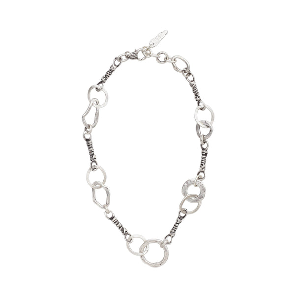 Handmade Pewter Necklace - 3982
