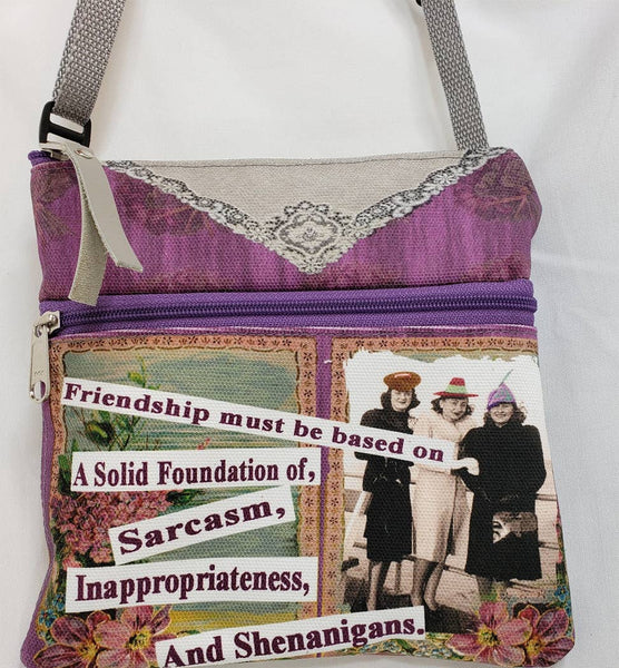 Vintage Friendship Canvas Bag
