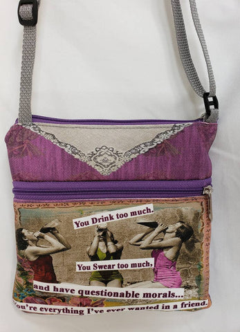 Vintage Friendship Canvas Bag