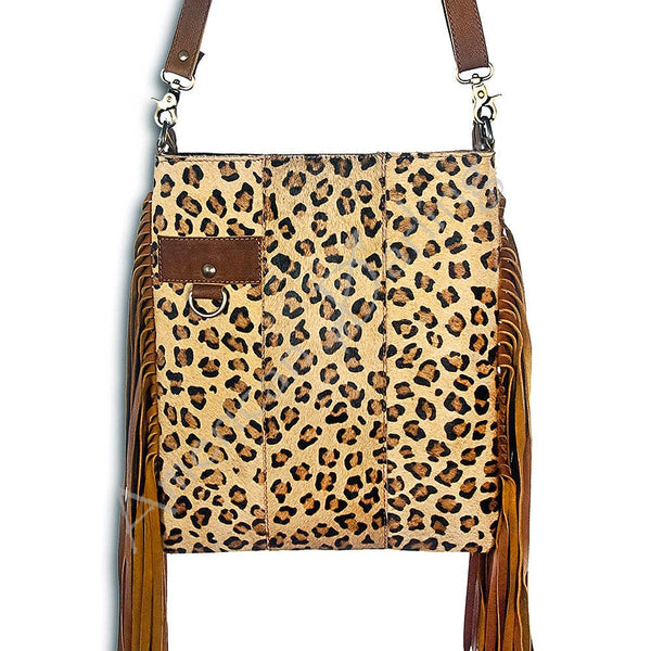 ADBG108 American Darling Large Hair-on Cowhide Crossbody Bag: ADBG108CHEFRNG