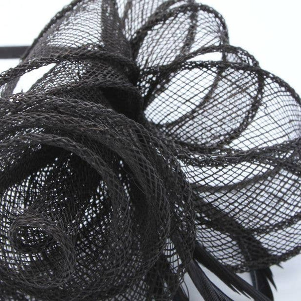 Looped Sinamay Fascinator On An Aliceband