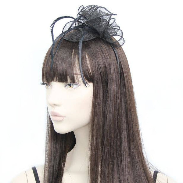 Looped Sinamay Fascinator On An Aliceband