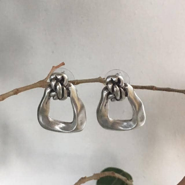 Loop and Knot Earrings