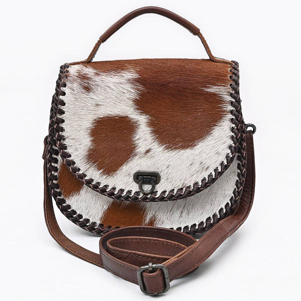 ADBG1221 American Darling Hair-On Cowhide Genuine Leather Western Crossbody Bag: ADBG1221