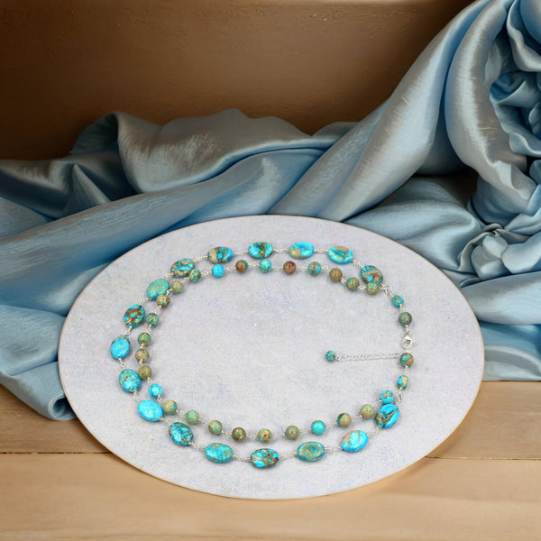 Double Strand Imperial Jasper Necklace