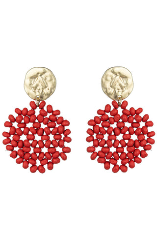 Seed Bead Earring