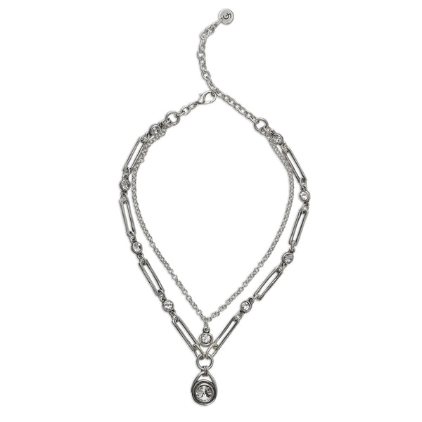 Handmade Pewter Necklace - 3817