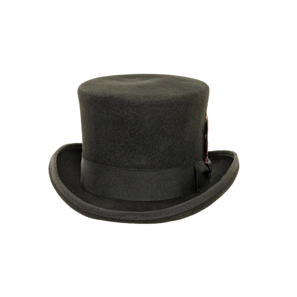 Lightweight Wool Top Hat - Style Majestic: White / LG
