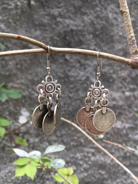 Ottoman coin replica Earrings
