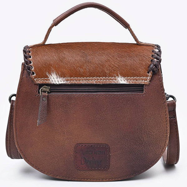 ADBG1221 American Darling Hair-On Cowhide Genuine Leather Western Crossbody Bag: ADBG1221