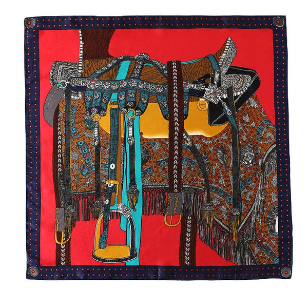Square Saddle Pattern Scarf
