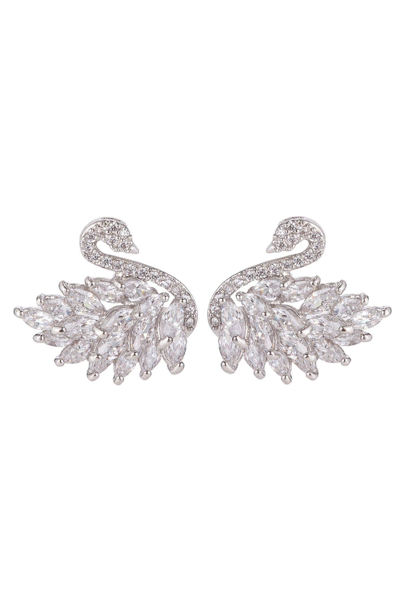 Swan Earrings