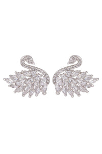 Swan Earrings