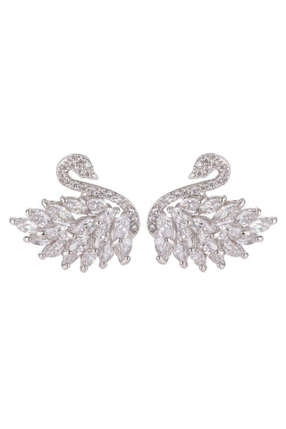 Swan Earrings