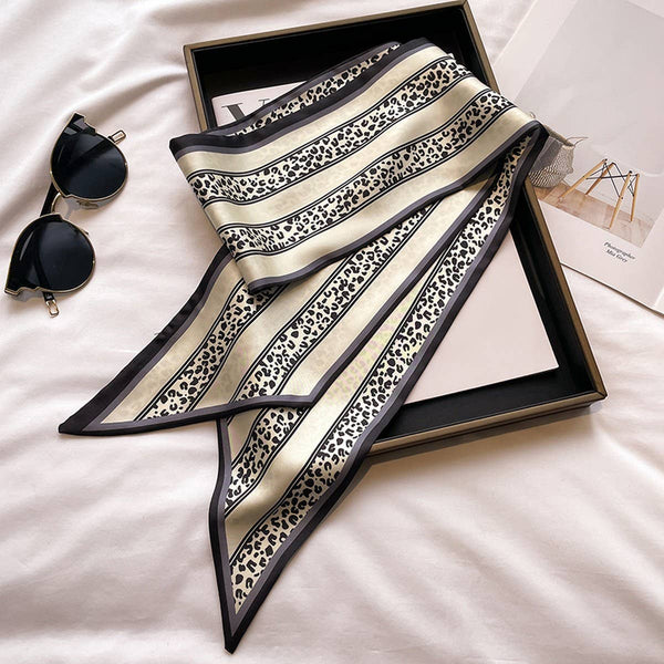 Women’s Long Silk Scarf – Stylish Neck Accessory_CWASC03144: TYPE13 / (OS) 2