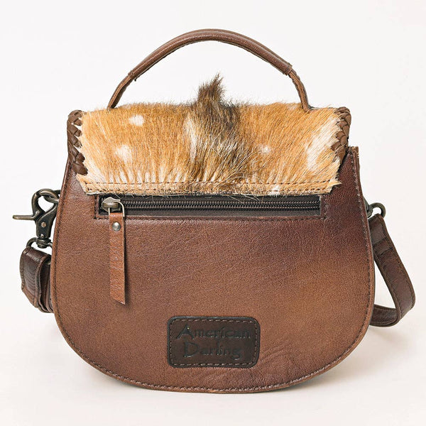ADBG1221 American Darling Hair-On Cowhide Genuine Leather Western Crossbody Bag: ADBG1221