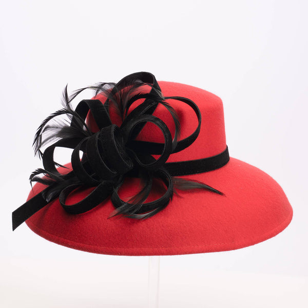 Winter Church & wedding wear hat collection. Great quality: 400494-PU