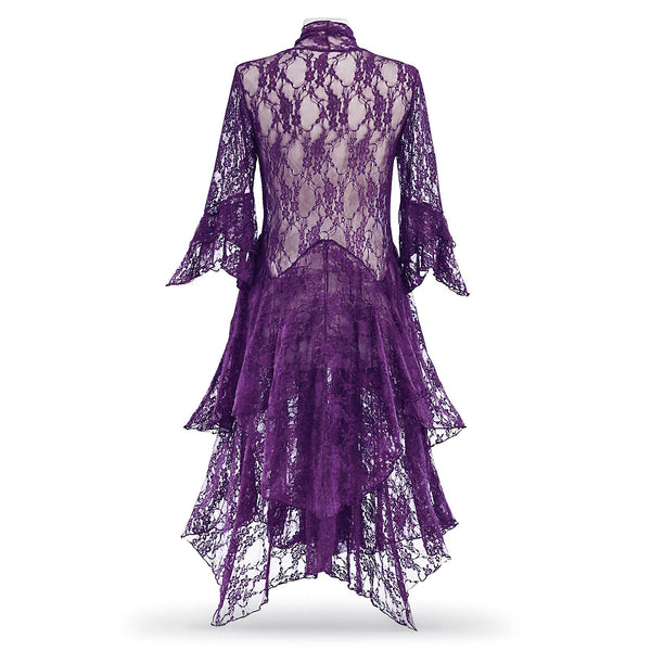 Love Story Lace Jacket: Black / X-Large