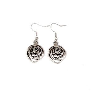 Item # ZE-053 - Pewter Earrings